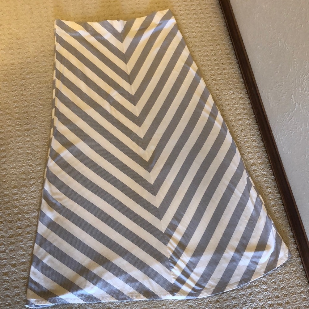 Chevron Maxi Skirt
